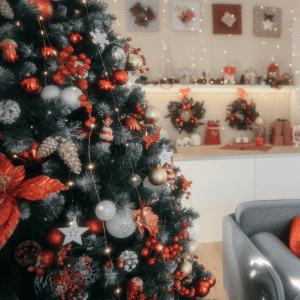 holiday decor in Durham, NC